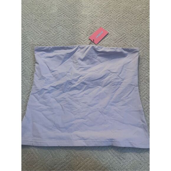 (3) Edikted Built In Bra Tube Tops - Picture 4 of 10